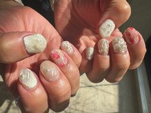 シー(Shhh...)/ニュアンス手描きローズ