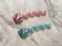 カイラ バイ ブリオン(KAILA by Bullion)/クリスタルウエーブネイル