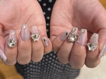 リンドネイル バイ モカ アンド ララ(Lind nail by moca and LaLa)/【mian】オーロラ/夏ネイル