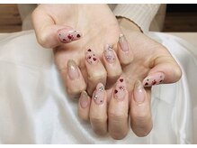 アモールビューティー 新宿店(Amor Beauty)/持ち込みアート　ハート