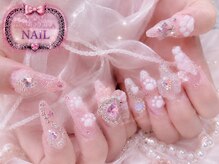 シンデレラネイル(CINDERELLA NAIL)/【スカルプ長さだしネイル】
