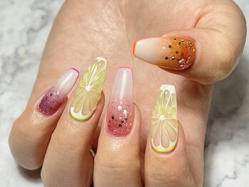 ネイルブレイク リリア(Nail Break lilia)の写真/アートの種類が豊富！持込みデザインも忠実に再現◎パーツ・カラーも豊富で理想を叶えます♪