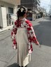 【卒業式】早朝対応可！ヘアセット＋袴着付け　13200円　(メイク別)
