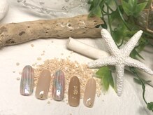 ネイルサロン&スクール ジーナ(GINA)/星の砂がポイント！