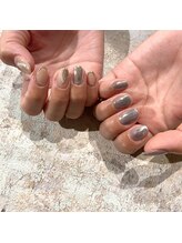 プライベートネイルサロン キャンバス(CANVAS)/ミラーネイル