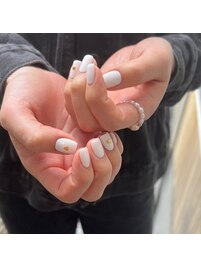 ポイントハートネイル♪♪