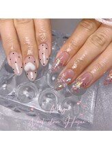 ヒスイ(Hisui)/フレンチガーリーネイル