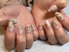 オーロラ宝石デザイン