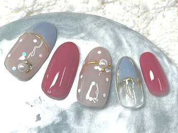 ラウレアネイル(laule'a nail)/傘ネイル