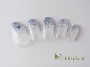 エリクサーネイル 神田(Elixir Nail)/シンプル/クーポン使用