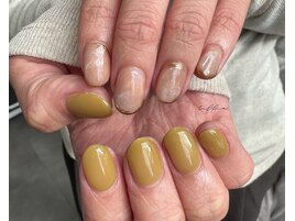 ～春色アシメネイル～