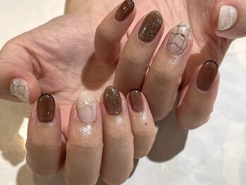 オーシャンネイル 名駅店(Ocean Nail)の写真/【持ち込みデザイン90min☆ご新規様¥6600→¥6050】お好きなデザインなんでもお申し付けください♪