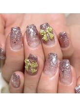 ソラール(SOLAR)/キラキラリボンネイル♪