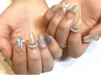 amure 【アミュール】四ツ橋　マグネット/ワンホン/フィルイン【2月1日OPEN(予定)】の写真/オススメデザイン多数♪ちゅるんとした奥行きで仕上がりが可愛い◎モテ可愛上品な指先で、第一印象もUP★