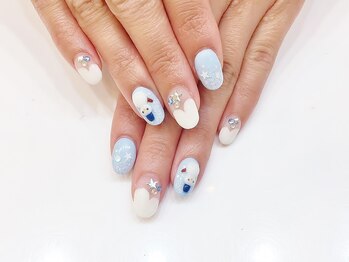 ネイルコレクション ピンク(Nail Collection Pink)/ジェル定額￥9990★雪の結晶