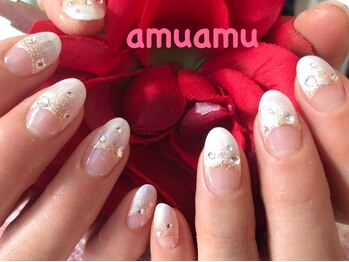 ホワイトフレンチネイル♪