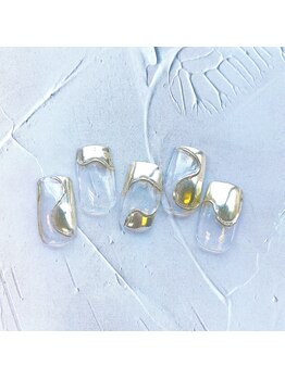 ネイルアンドまつげ リュフェール 五反田(Nail Lufaire)/ニュアンスミラー