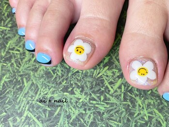 アイネイル 小倉(ai nail)/フット１０本ａｒｔ１０５００円