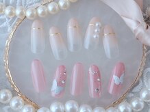 ベルネイル(Belle Nail)/大人可愛いオフィスネイル