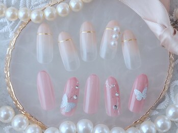 ベルネイル(Belle Nail)/大人可愛いオフィスネイル