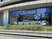 マイレ 銀座(MAILE)/ローソン沿いを進みます