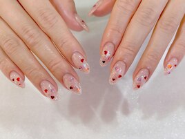 ハート/ガーリー/ラメグラ