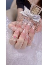 ピンクハルナネイル(pink haruna nail)/ワンホンチークネイル