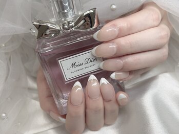 ミミネット 宇都宮(Miminette)/ベースありフレンチネイル
