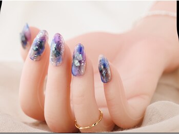 エムスラッシュ ソル センター南(M.SLASH SOL)/梅雨オススメ!ニュアンスネイル