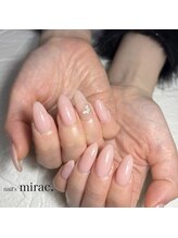 ネイルズミラク(nail's mirac.)/透け感ネイル