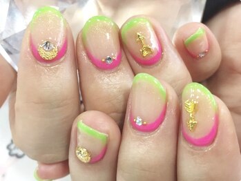 ネイルサロン 爪吉/魅惑的なPOPデザイン☆