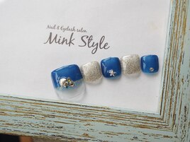 夏色フットネイル