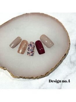 チャンプ 花園店(Champ)/1月定額ネイルデザインNO.4