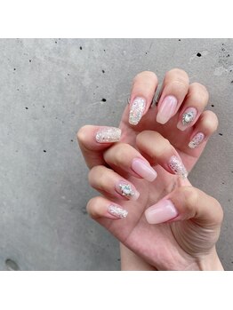 アンダーバーホワイトプラス 南海難波店(_WHITE+)/韓国ネイル