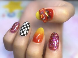新宿３dネイル カーズネイル