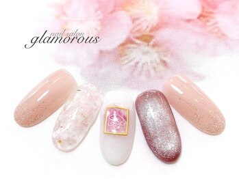 ネイルグラマラス 西新井店/《パラジェル》桜 春色 ピンク