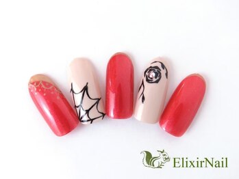 エリクサーネイル 心斎橋(Elixir Nail)/定額bカジュアル/クーポン使用