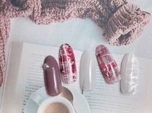 ネイルサロン&スクール ジーナ(GINA)/ツイードネイル