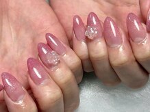 ネイルモア 藤が丘店(nail mor.)/+薔薇パーツ追加