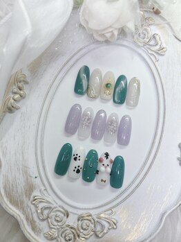 初夏ネイル7500円【8250円税込】