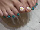 foot design ○ お花