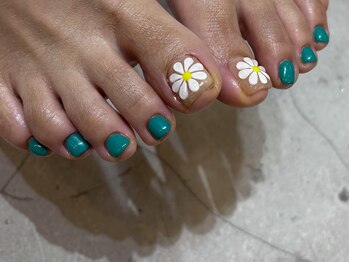 サトリネイルルーム(Satoril..nail room)/foot design ○ お花