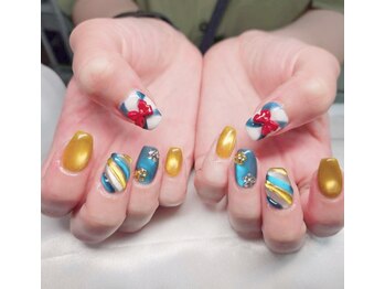ビュービー ネイル(Beaubie Nail)/持ち込みデザイン　パラジェル可