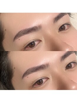 ユニブロウ 難波大国町(UNI BROW)の写真/【なんば/メンズ大歓迎】眉毛のお手入れ￥3800～＆フェイスワックスで第一印象UP☆初めての施術もお任せ!