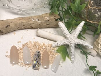 ネイルサロン&スクール ジーナ(GINA)/シンプルシェルネイル☆