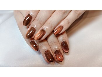 アブリール(Abrir)/奥行きマグネットネイル♪