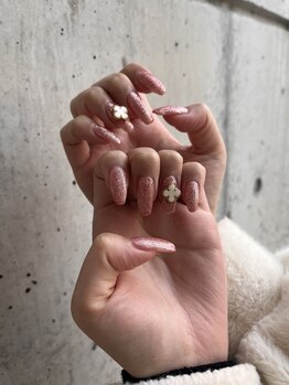 リリカネイル(Ririka nail)/ラメワンカラー