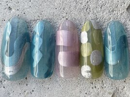 奥行きシースルーアート ¥10000