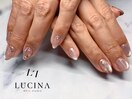 H-793大人可愛いフラワーネイル