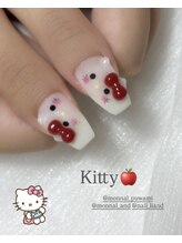 モナールアンド(MONNAL&)/猫ちゃんネイル